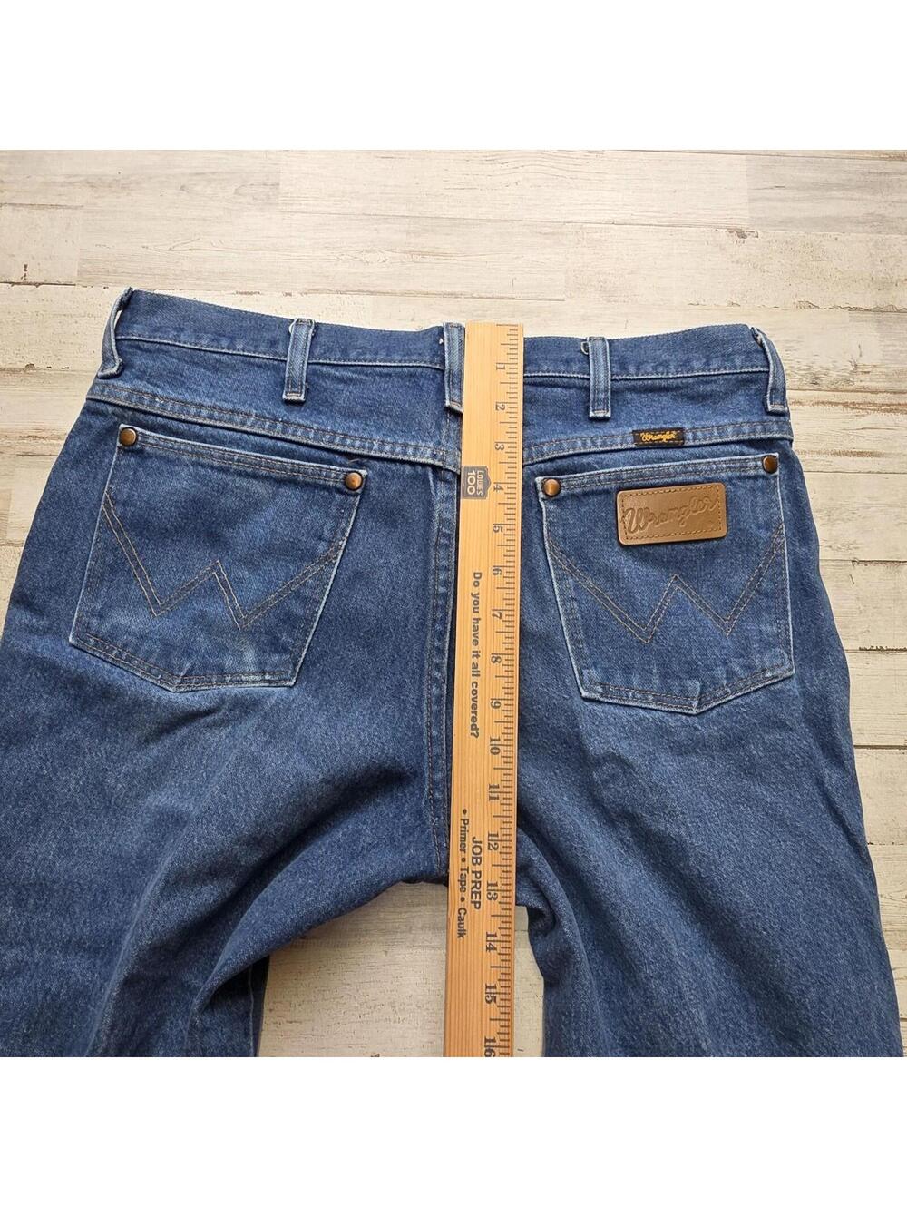 Wrangler Cowboy Cut 936PWD Jeans Men's 33x30 *Fits 32x27.5 Denim - Picture 6 of 9